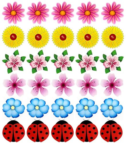 30PCS Fly Stickers Trap Indoor for Windows, Fruit Fly Killer Catcher Indoor for the Home, Fly Sticky Traps Papers Killers Indoor for Home Insect Flies Use (Colorful)