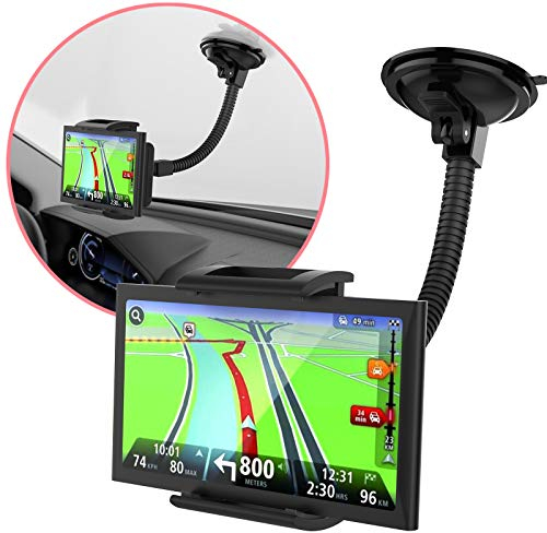 MONTOLA® Navi Halterung Auto KFZ Saugnapf Halterung Windschutzscheibe Handy Halter für Auto,Navihalter fürs Auto für alle Handys bis zu 3,8 Zoll