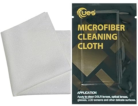 UES mikrofiberdukar för lins och skärm, 8-pack 15 x 15 cm