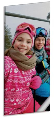 LABORATORIO 102 Quadro personalizzato con Foto (30x70 cm, Verticale) - Stampa su Tela Canvas - personalizza il tuo quadro con foto - compreso di Telaio in Legno - 100% made in Italy