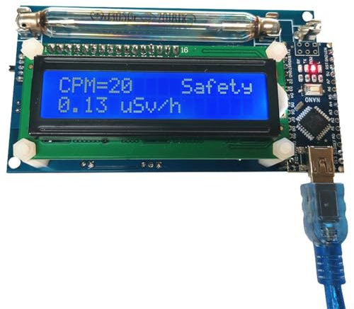 OpenSource Geiger Compteur, détecteur de rayonnement nucléaire Open Source Geiger Kit de compteur Geiger Tube M4011, STS-5, SBM20, J305