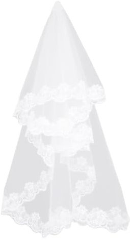 Ceeyoll Brautschleier, Hochzeit Brautschleier, Länge Des Brautschleiers 1,5 M, Schlichter Brautschleie, Eleganter Brautschleie, Geeignet Für Hochzeiten, Partys, Bühnendekorationen
