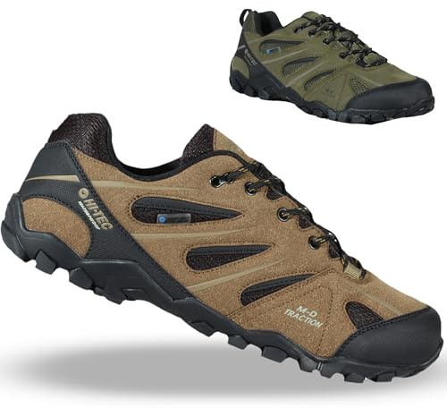 Hi-Tec Zapatillas Hombre de Senderismo Walker WP Transpirable y Membrana Impermeable Dri-Tec. Estilo y Comodidad Garantizados