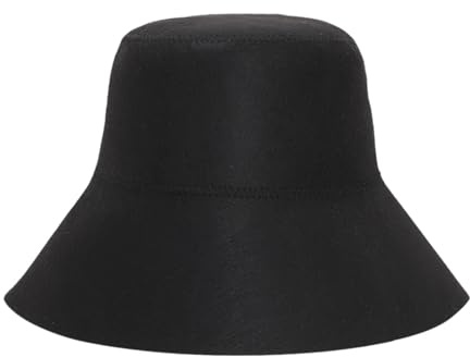 Folpus Cappello da Sauna, Protezione per Capelli, Regalo Pratico, Durevole, Comodo, Accessori per Sauna, Nero