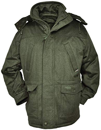 Hubertus Herren Lodenjacke Forest Jagdjacke Outdoorjacke mit Miporex Membrane Ansitz Drückjagd Revier (Gr. 56)