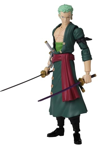 Bandai Anime Heroes One Piece Roronoa Zoro 6.5 Action Figure