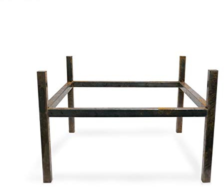 MOODZ Outdoor Living - Pies de Carbono Tipo 2 Ø80 - Soporte para Cuenco de Fuego - Diseño Elegante - 80x74x33 cm