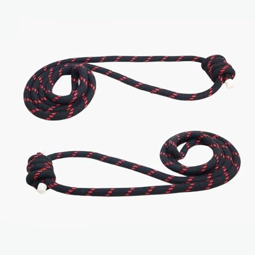 Yoga Wandseile Paar lange schwarze Wandseile Seile für Yoga Iyengar Yoga Wandseile Iyengar Yoga Yoga Zubehör