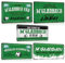 5er Set Fußball Blechschilder - Fussball Metallschild mit Spruch - Sport Schild Deko Zubehör Geschenk Fanartikel für M'GLADBACH Fan Liebhaber Begeisterte