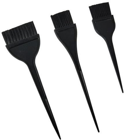 WOLMIK Pennello per colorare capello, 3 pennelli per tinture, pettine applicatore, per colorare i tuoi capello