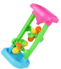 Ailan Dynamic Sand Wheel Beach Toy Water Funnel Promotes Motor Skills Engages Young Minds During Beach Activities Water Sifting Funnel For Summer Sand Table