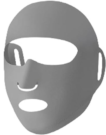 Generisch Masque de sport pour homme et femme - 24 cm - Protection solaire rafraîchissante - En soie glacée - Respirant, ouvert - Pour le cyclisme, la pêche, la randonnée, le golf, l'entraînement en