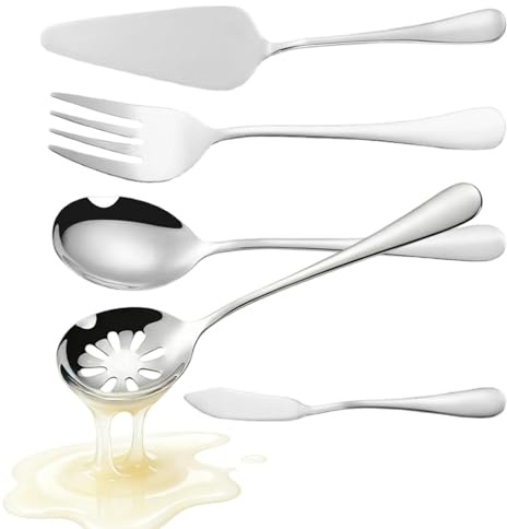Serveringsbestick i rostfritt stål Rostfritt Stål Bestick Kit
