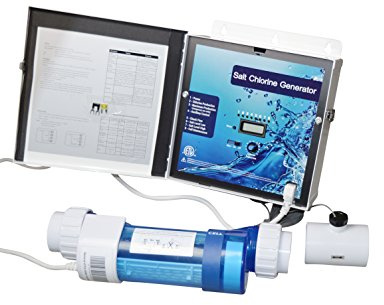 SPIRATO Salzanlage für Pool - Salzwassersystem mit Titanzelle, selbstreinigend