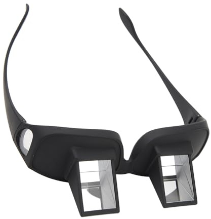 Gafas Perezosas, HD 90 Grados, Vidrio óptico Horizontal, Prisma de Cama, Gafas de Periscopio, Gafas, Gafas para Tumbarse, para Leer, Mirar Televisión en la Cama