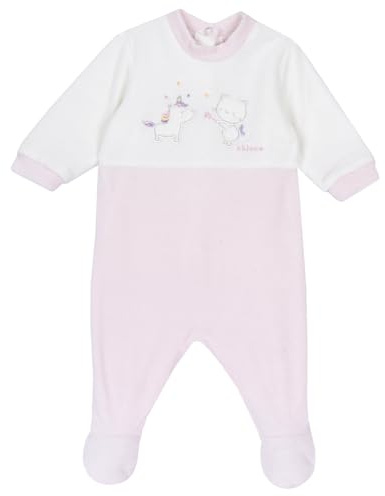 Chicco, Tutina Neonato e Neonata in Calda e Morbida Ciniglia, con Comoda Apertura sulla Schiena, Ideale per l'Inverno, Abbigliamento Bambino e Bambina 0-24 Mesi, Designed in Italy