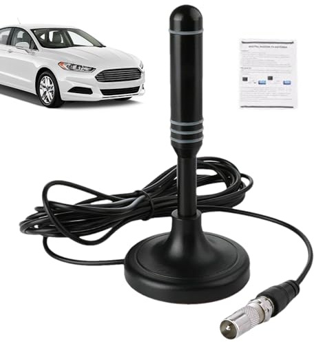 DVB - T2 HD Digital TV Antenna | Indoor Ground Wave HDTV Aerial | High Gain, Anti - Interference Design | Perfect for Home Theaters, Dorm Rooms, Basements | Image, Surround Sound, Extens