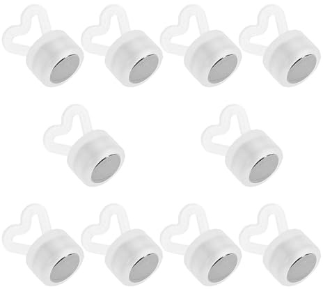 HEALEEP Set 10 Pesi per Palloncini in Riutilizzabili a Forma di Cuore, Blocchi per Decorazioni di Matrimoni e Feste, Peso da Tavolo per Palloncini ad Elio Finitura Protettiva