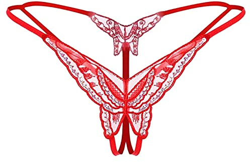 Conjunto de lencería sexy para mujer, raso babydoll tanga con cuello en V, espalda descubierta, elegante, suave, ligero, cómodo, encantador A22