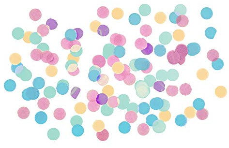 Amscan 9903719 - Konfetti Happy Birthday, 15g, Pastelfarben, Dekoration, Geburtstag, Karneval, Pastel