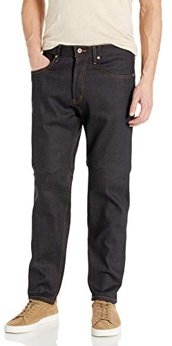 Naked & Famous Denim Men's Easy Guy - Deep Indigo Stretch Selvedge, Indigo, 30