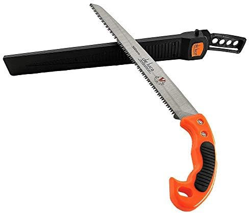 La zappa Segaccio De Luca per potatura a lama diritta in acciaio 30 cm con fodero