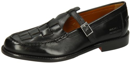 Melvin & Hamilton Gianna 4, Mocassino Monk-Strap Donna, Nero, 37 EU