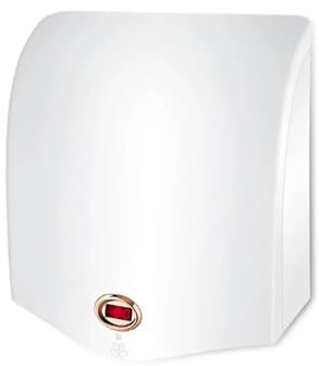 Secadores de Manos Eléctricos para Baños Comerciales Secador de manos infrarrojo completamente automático, secador de manos comercial for hotel Pantalla intelinte de temperatura Sin contacto, montado