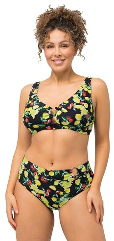 Ulla Popken, Damen, große Größen, Bikini, Sophia, Zitronenbeeren
