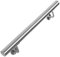 IBVIVIC 50CM Stainless Steel Handrail for Stairs, Wall Mounted Stair Railing with 2 Brackets for Outdoor Indoor Stairs Loft Porch Garage Deck Hand Rail