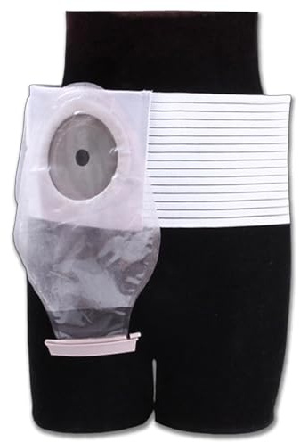 Justerbart Stomiband, Stomiband, Stomibråckband för Kolostomi och Ileostomipåsehållare(X-Large)