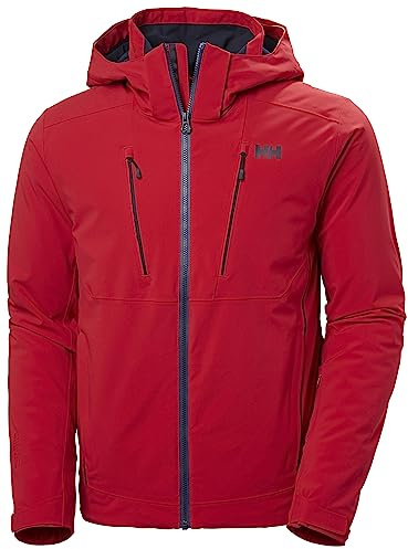 Helly-Hansen Alpha 4.0 Jacket Chaqueta de esquí/Snowboard, Rojo (162 Red), Small Hombres