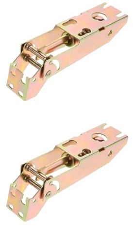 ULTECHNOVO Cerniera a Molla Per Frigorifero E Congelatore 3.54X1.97X3.54 Pollici Sostituzione Accessori Per Porte Di Celle Frigorifere Uso Commerciale E Domestico 2 Pezzi Conchiglie Incluse