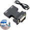 Cloudlink 1PC HDMI to VGA Anti Aorrosion and Anti-wear Properties HDMI to VGA Adapter Synchronous Transmission Compact and Lightweight HDMI Converter For TV Computer Laptop PC Monitor Projector Etc