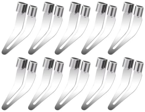 Geieold 10 teste lisce per utensili di saldatura in plastica, ginocchia a 45 gradi, testine liscianti, punte di saldatura, strumento di riparazione della saldatura