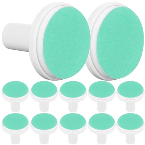 HOOTNEE Lime à Ongles pour Bébés 24 Coussinets Verts en Papier de Verre pour Remplacement, Adapté aux Coupe-ongles Électriques Universels, Usage pour Garçon et Filles Dès 12 Mois