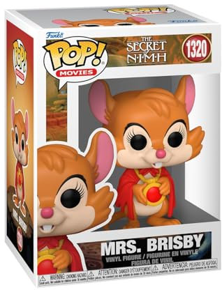 Funko Pop! Movies: The Secret of Nimh - Mrs. Brisby - Vinyl-Sammelfigur - Geschenkidee - Offizielle Handelswaren - Spielzeug Für Kinder und Erwachsene - Movies Fans - Modellfigur Für Sammler