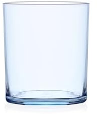 Ichendorf Milano Set de 2 Vasos de Agua, Azul Hielo, Collezione Mediterraneo, 40 cl, Vidrio Borosilicato, Hecho a Mano Diseño