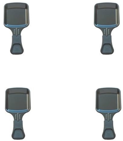 SOS Accessoire Set di 4 ciotole per raclette raschietto per griglia, Wok AS306001 SOS ACCESSORIO