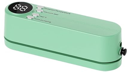 Envasadoras al Vacío para Alimentos y Conservación - Selladoras de Alimentos Recargables - Herramienta Recargable para Sellado de Snacks Apto para Hogar Restaurante Hotel Viaje