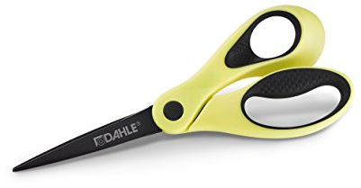 Dahle 54508–14425 Papier Ciseaux Color ID 8 20 cm avec manche souple Lucky Green