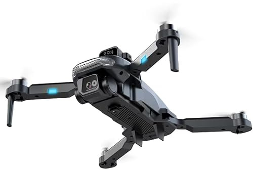 Lipa KF-613 Drone quadricottero - Mini drone - Drone con doppia fotocamera - droni - Per bambini e adulti - 40 minuti di volo - Per interni ed esterni - LED - Con app e Wi-Fi - Supporto per telefono e