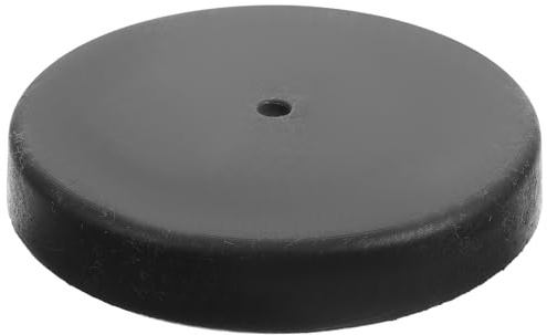 TOKIDNY Base per Lampada da Tavolo in Ferro Nero Blocco Peso Stabile Antiribaltamento Accessorio Resistente e Anticorrosione per Supporto Lampada da Terra