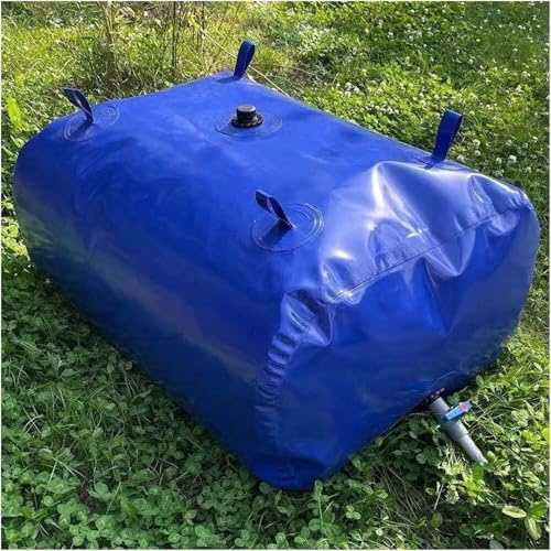 Flexibel vattentank Bags Large Water Storage Bag With Tap Foldable Thickened Garden Portable Used For Firefighting/building/traffic Stor kapacitet vattensäck