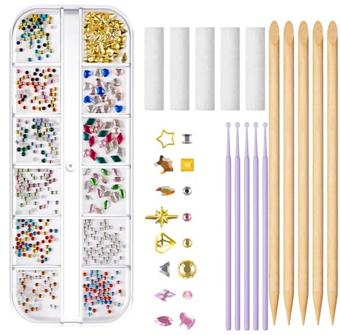 Kit denti fai-da-te - Set denti in artificiale, 12 stili riflettenti, applicazione semplice | Kit per potenziare il sorriso per la decorazione dei, costume cosmetico di, uso quoti