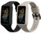 kwmobile Straps Compatible with Huawei Band 7 / Band 6 / Honor Band 6 Straps - 2x Replacement Silicone Watch Bands - Smartwatch or Fitness Tracker - Black/Grey