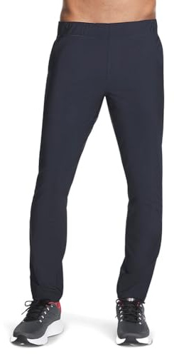 Skechers Pantaloni Sportivi da Uomo Gostretch Ultra Tapered Pant, Nero, XL