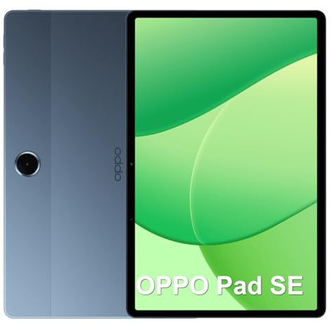 OPPO Pad SE Tablette Android 15, Écran 11 FHD 90Hz, WiFi, 4Go+128Go, Mode Enfant Personnalisé, Grande Batterie 9340mAh, Caméra 5MP, 4 Haut-parleurs, Google Service, Twilight Bleu