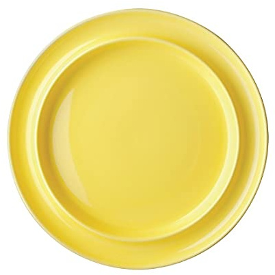 Olympia Heritage Raised Rim Plates Yellow 253mm (Pack of 4)