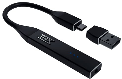 Razer Onyx Tragbarer DAC Kopfhörer-Verstärker Razer AAA - MQA Renderer - Direct Stream Digital (DSD) - ESS ES9281PRO DAC - Cross-Platform Kompatibilität - Magnetisches Kabelmanagement, schwarz